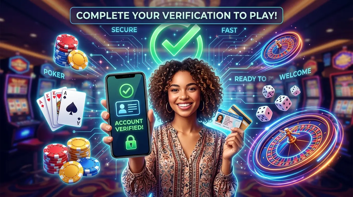 Bekræft konto hos 20bet casino