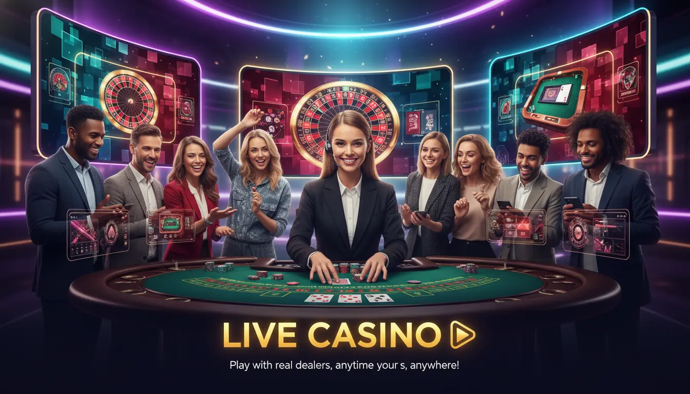 Spil live casino hos 20bet casino